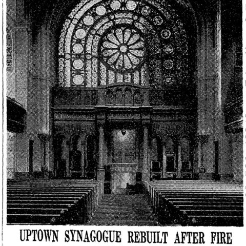 1937 shaaray tefila fire