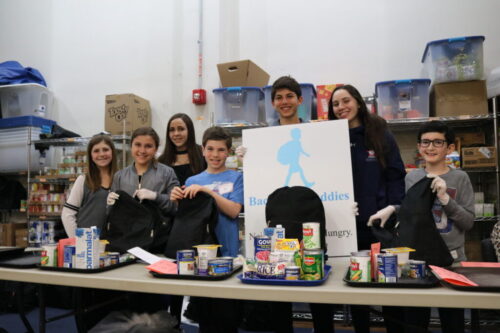 Backpack Buddies would not be possible without the work of our teens! Teens of all ages are welcome to join to help fight hunger in our community, by packing these precious backpacks.