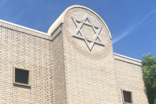 Congregation Beth Israel building in Colleyville, Texas